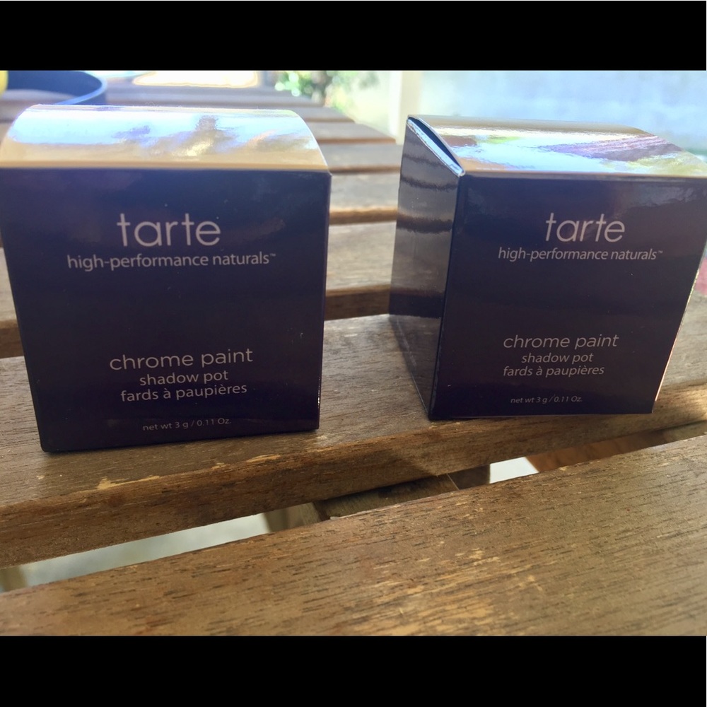 Tarte Chrome Paint Shadow Pots